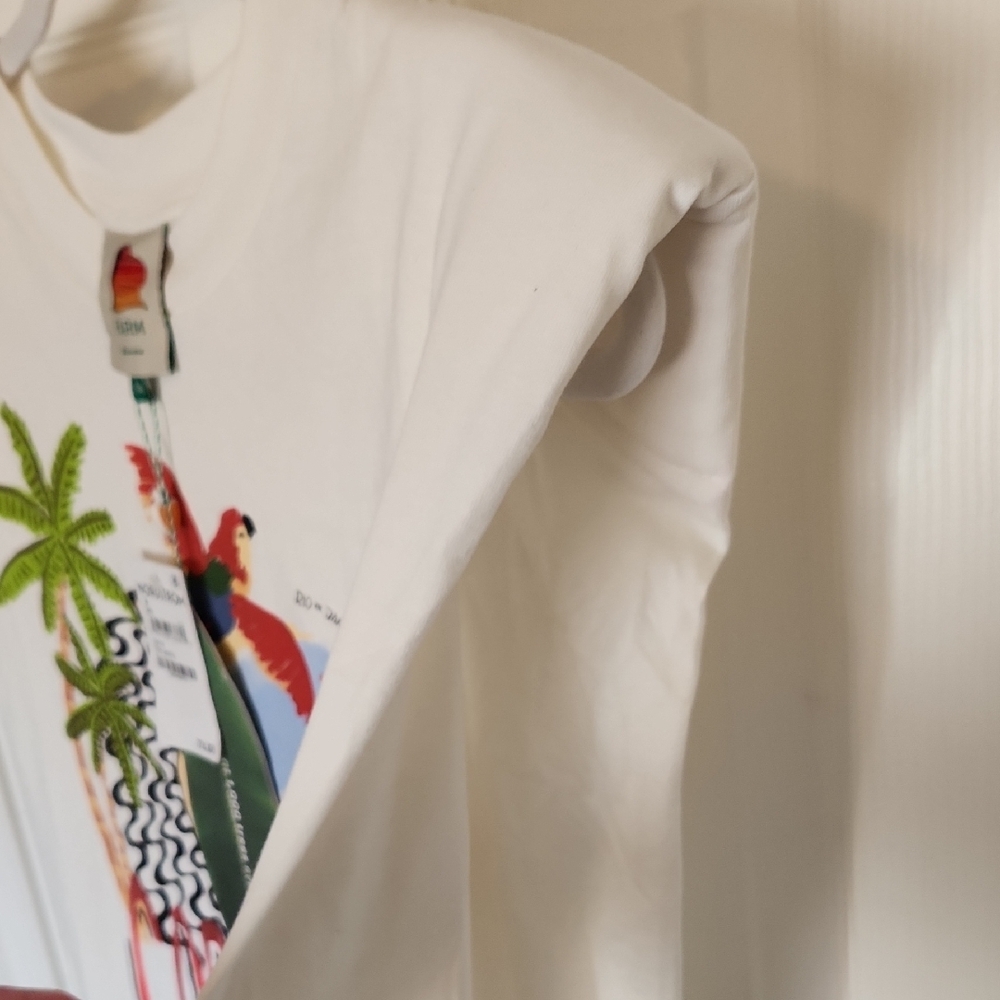 FARM Rio White T-Shirt - Picture 4 of 5